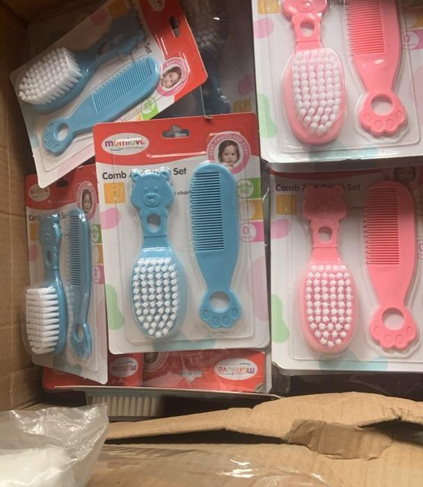 baby comb and brush set