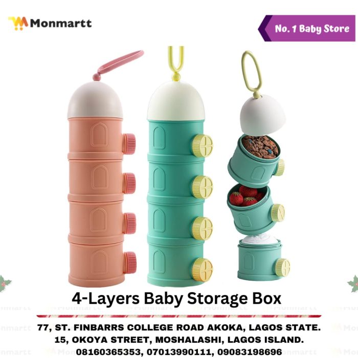4-LAYERS BABY STORAGE BOX
