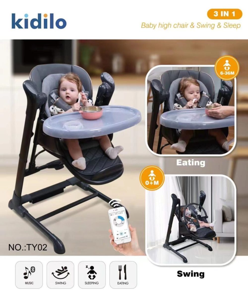 3in1 Baby swing Convertible Kidilo