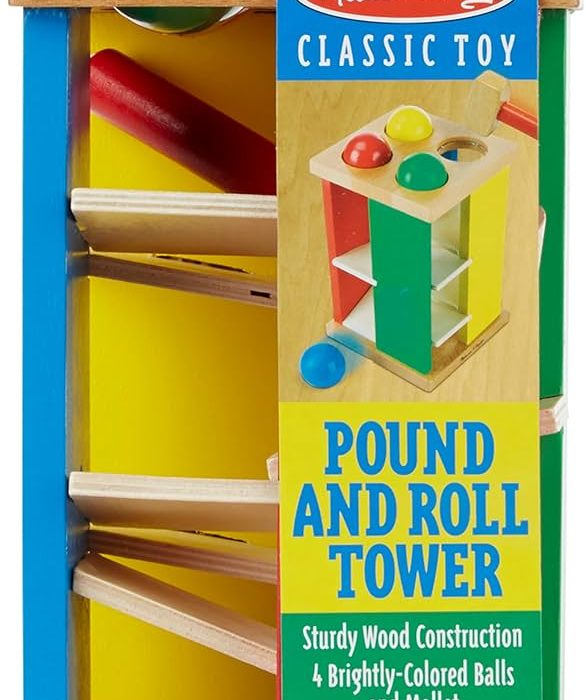 Melissa & Doug Classic Toy (Pound and Roll Tower)
