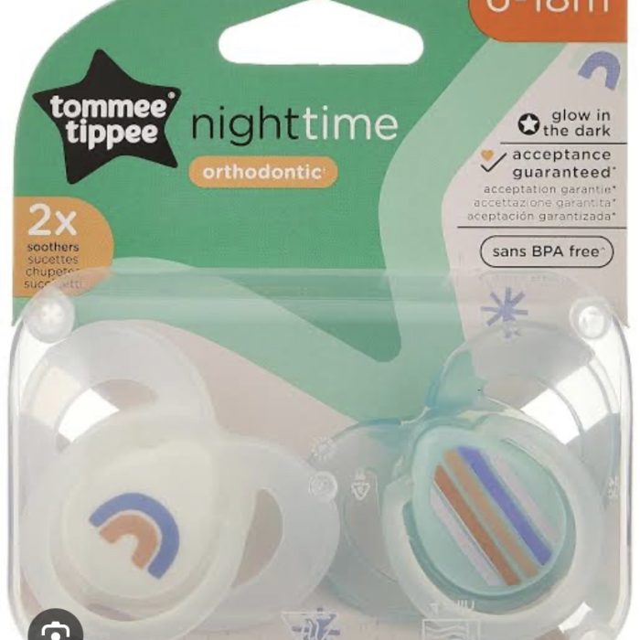 TOMMEE TIPPEE NIGHTTIME Orthodontic 6-18m