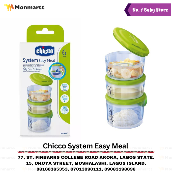 CHICCO SYSTEM EASY MEAL
