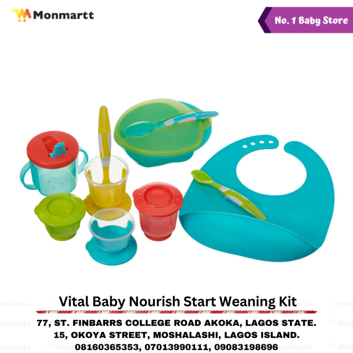 VITAL BABY NOURISH START WEANING KIT