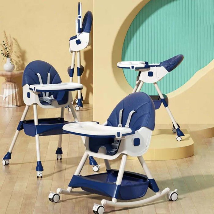 2-in-1 Convertible high chair to rocker