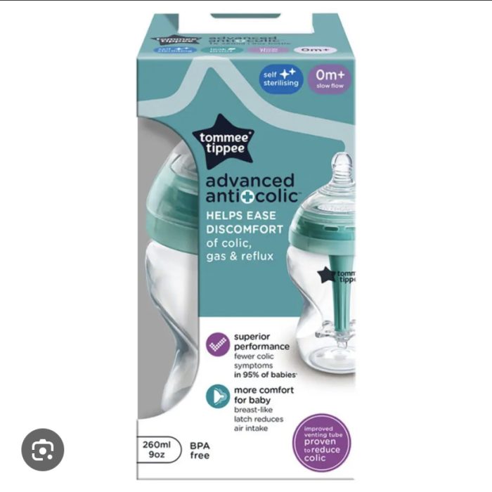 TOMMEE TIPPEE ADVANCED ANTI + COLIC 1 x 260ml