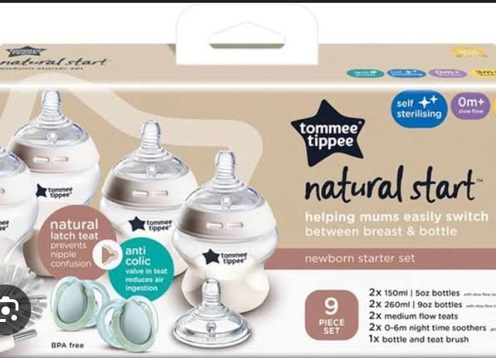 Tommie tippee natural start starter kit blue color