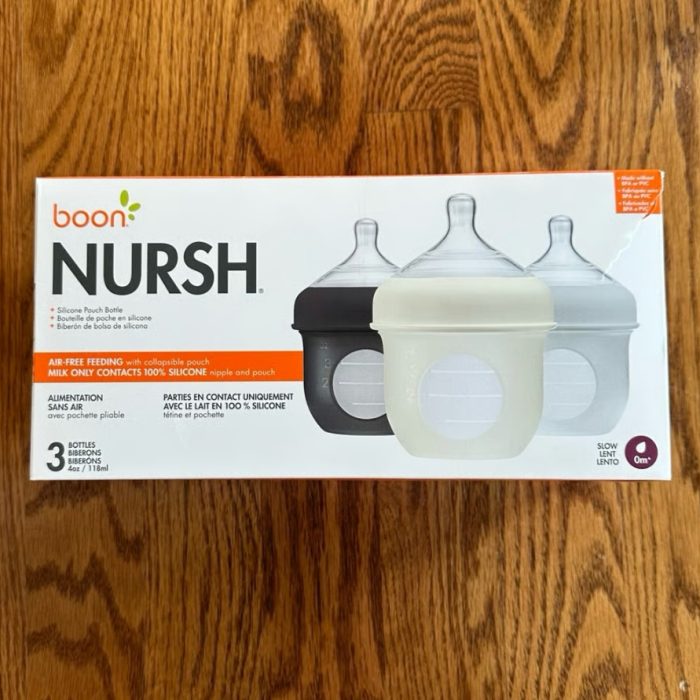 boon Nursh Silicone Pouch Bottle
