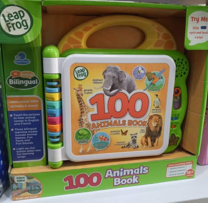 LEAP FROG - 100 ANIMAL BOOK