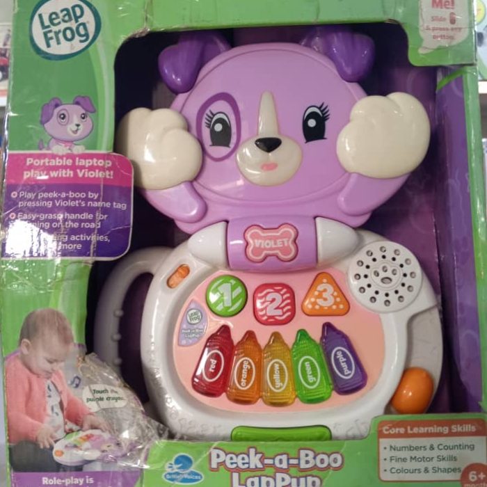 Leap Frog - PEEK A BOO LAP PUP PORTABLE LAPTOP