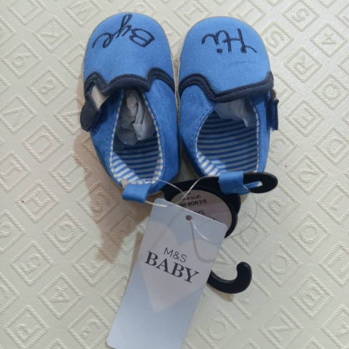 M&S BABY SHOE(0-3M)