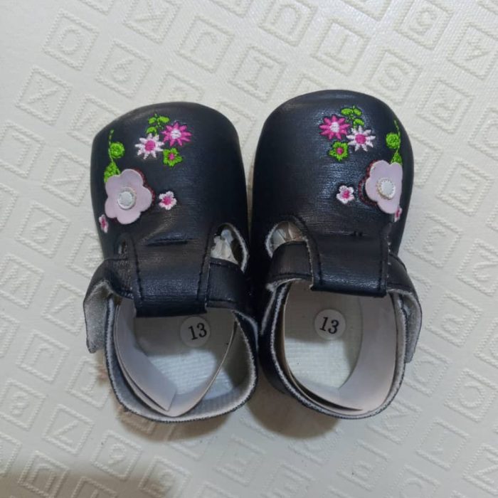 BABY FLORAL SHOES-SIZE 13