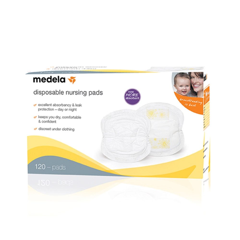 MEDELA 120PCS DISPOSABLE NURSING PADS