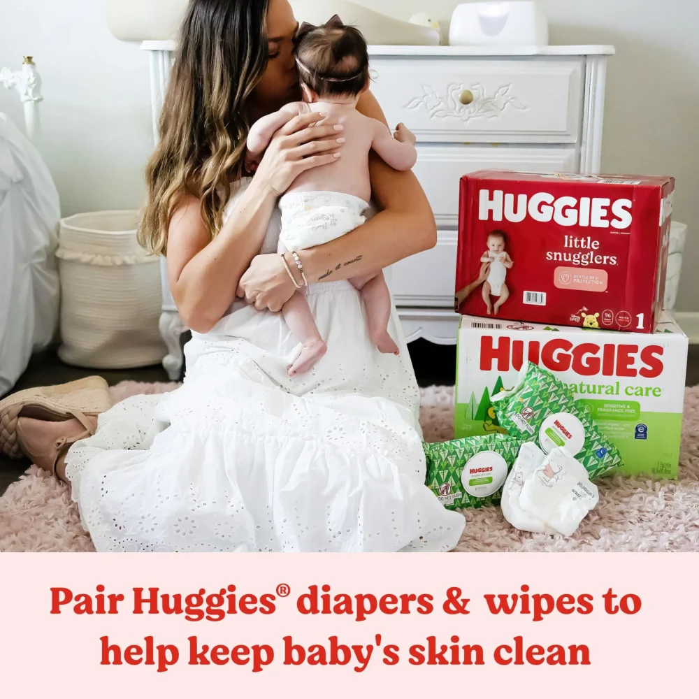 Huggies natural care plus baby wipes - Image 3