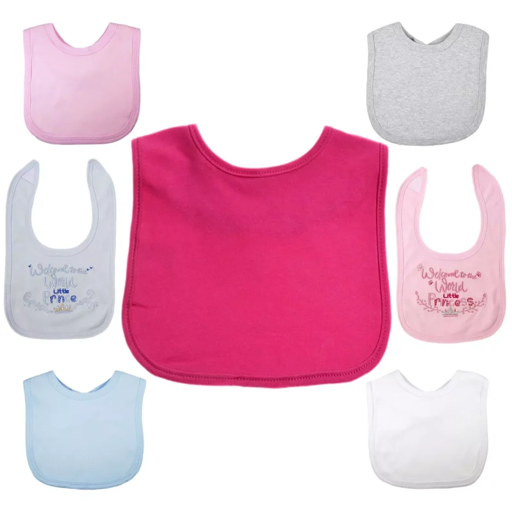 PINK BABY BIBS - Image 2