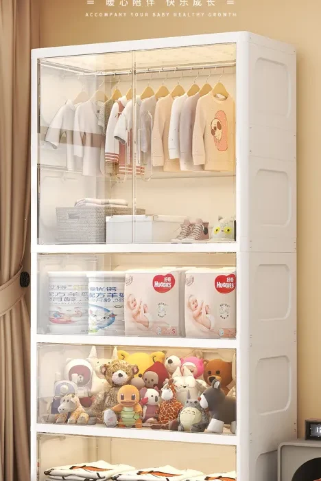 transparent cover wardrobe