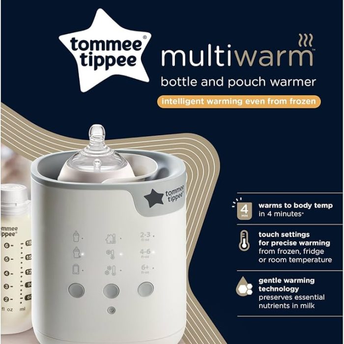 Tommee tippee multiwarm bottle and pouch warmer